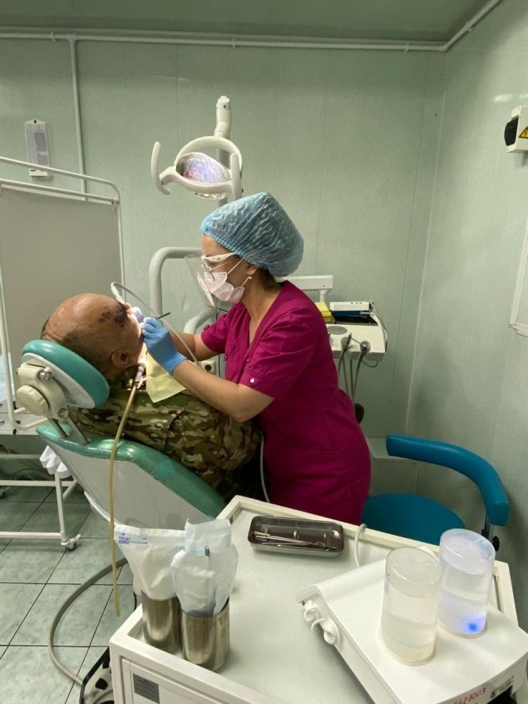 Стоматологическая помощь для участников СВО