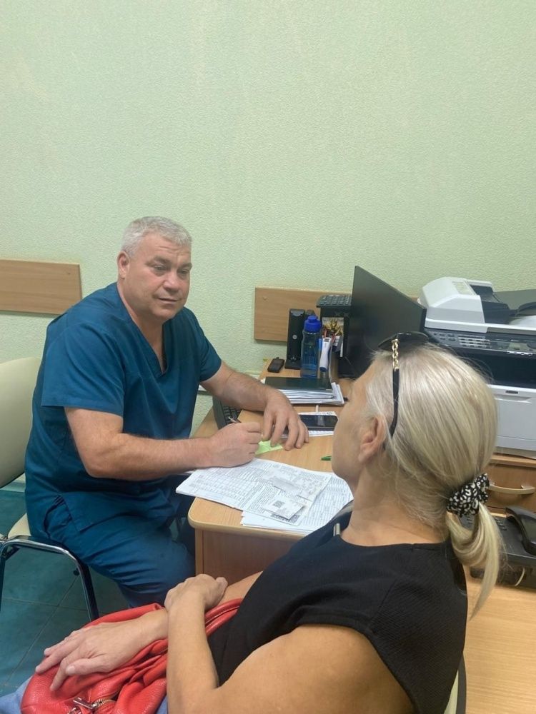 Прошел прием пациентов, записавшихся на личную консультацию